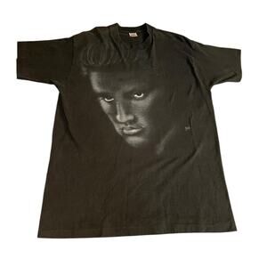 Rare Vtg Single Stitch 90s Elvis Presley Art Shirt